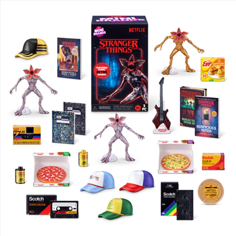 ZURU Mini Brands Blind Box-  Stranger Things Series 1 (Sent At Random)/Product Detail/Toys