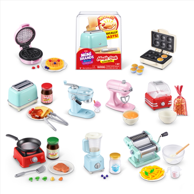 ZURU Mini Brands Magic Cook Kitchen Series 1 (Sent At Random)/Product Detail/Toys