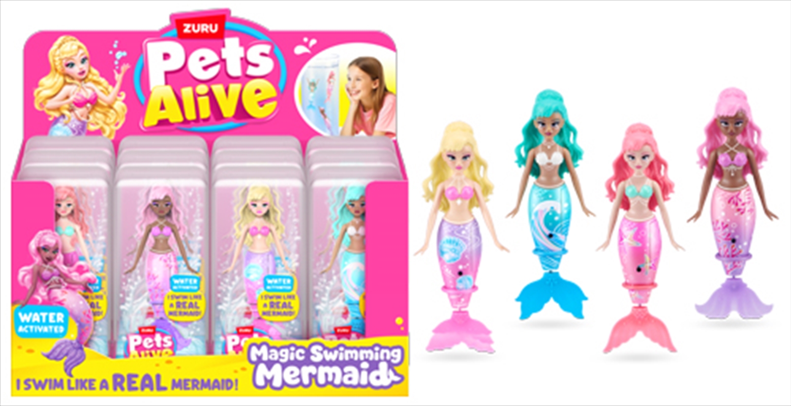 ZURU Pet's Alive Swimming Mermaid Series 1 assorted (Sent At Random)/Product Detail/Toys
