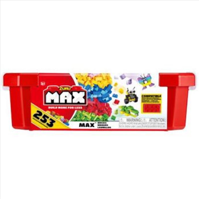 Zuru MAX Build Construction Value Tub 253 Bricks/Product Detail/Toys