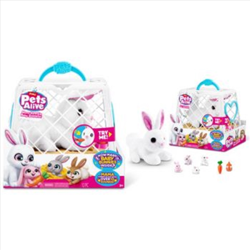 ZURU Pet's Alive Mama Bunny Surprise/Product Detail/Toys
