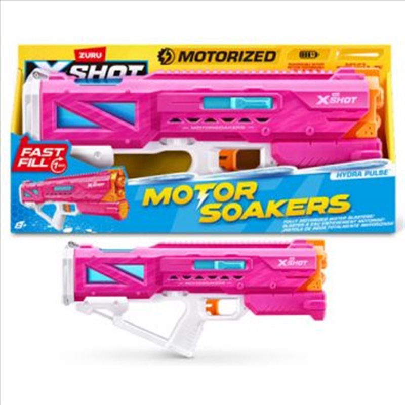 Zuru XSHOT Fast Fill Motor Soakers - Hydra Pulse PINK/Product Detail/Toys