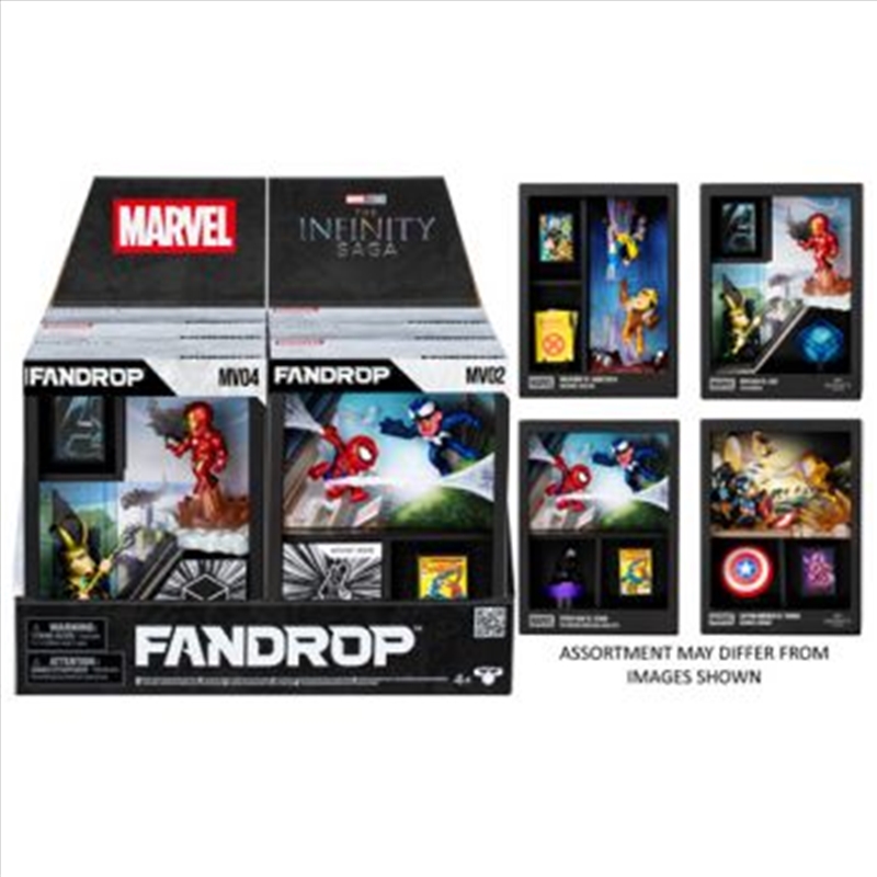 Fandrop Marvel Wave 1 Figure Set assorted (Sent At Random)/Product Detail/Figurines