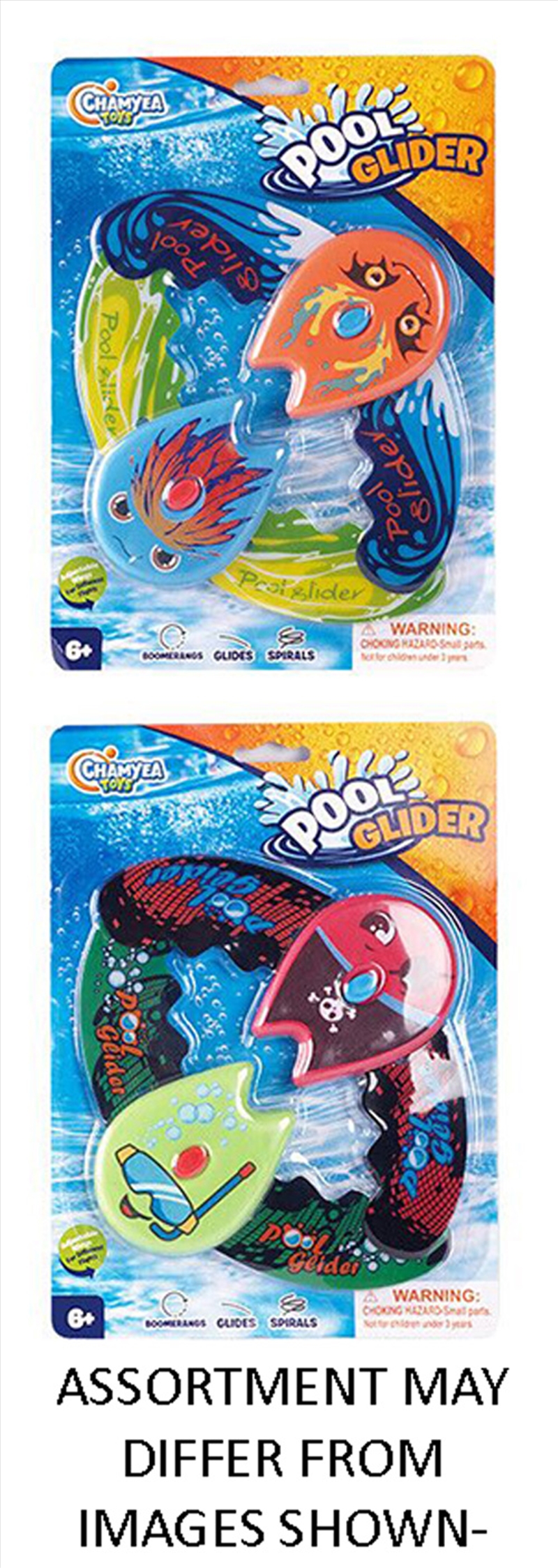 Pool Water Glider 2 Pk assorted (Sent At Random)/Product Detail/Sport & Outdoor