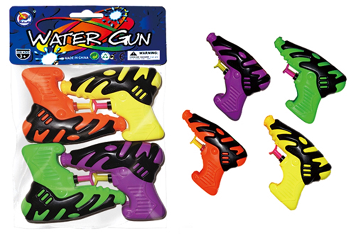 Water Gun 4pk/Product Detail/Sport & Outdoor