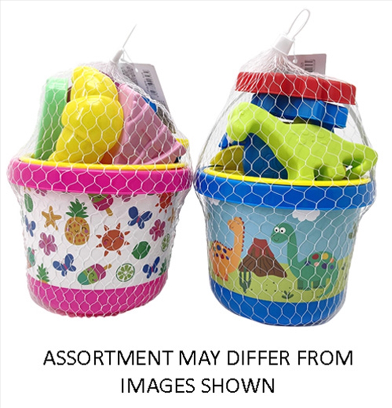 Beach Bucket Set 9Pcs assorted (Sent At Random)/Product Detail/Sport & Outdoor