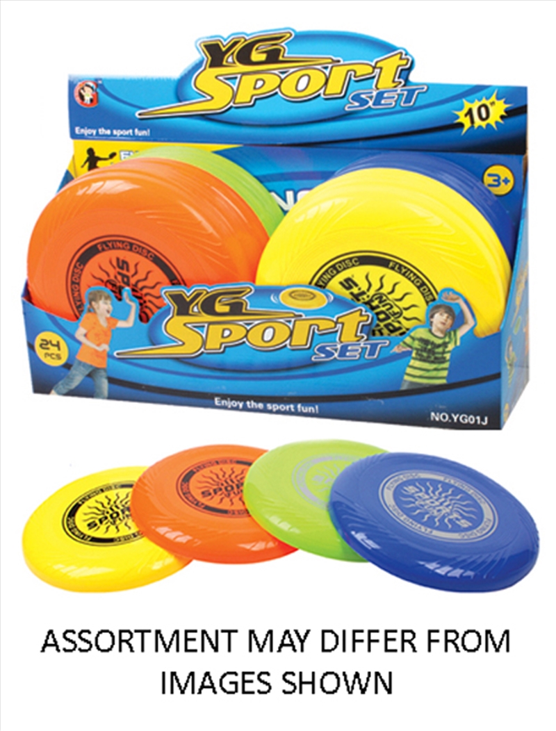 10" Frisbee assorted (Sent At Random)/Product Detail/Sport & Outdoor