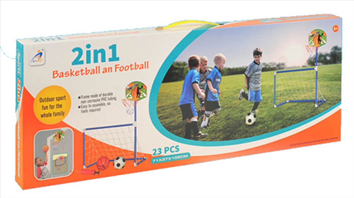 2 In 1 Basketball & Football Goal/Product Detail/Toys