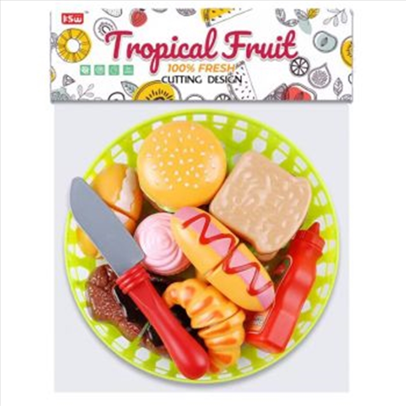 Play Food in Basket Pull Apart assorted (Sent At Random)/Product Detail/Toys