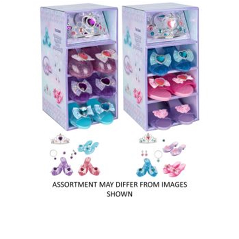 Princess Set Tiara Jewellery with 3 Pair Shoes/Product Detail/Toys