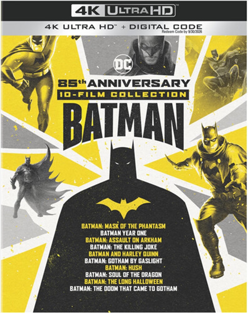 Batman: 85th Anniversary 10-Film Collection/Product Detail/Animated