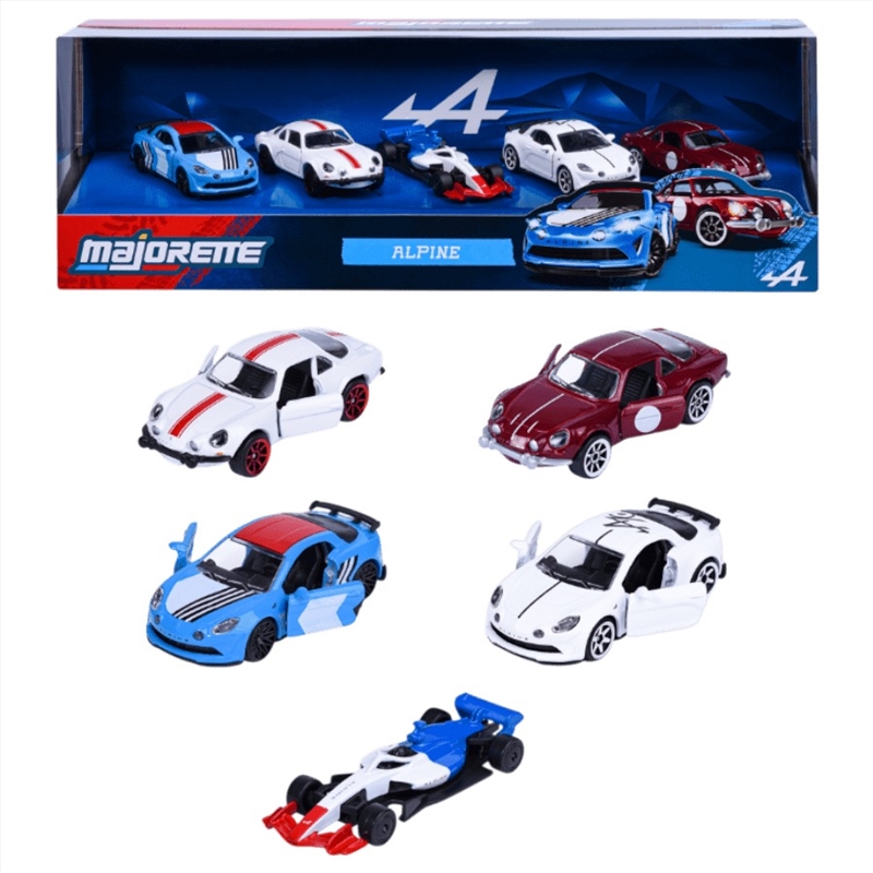 Majorette - Alpine 5 Vehicle Giftpack/Product Detail/Toys