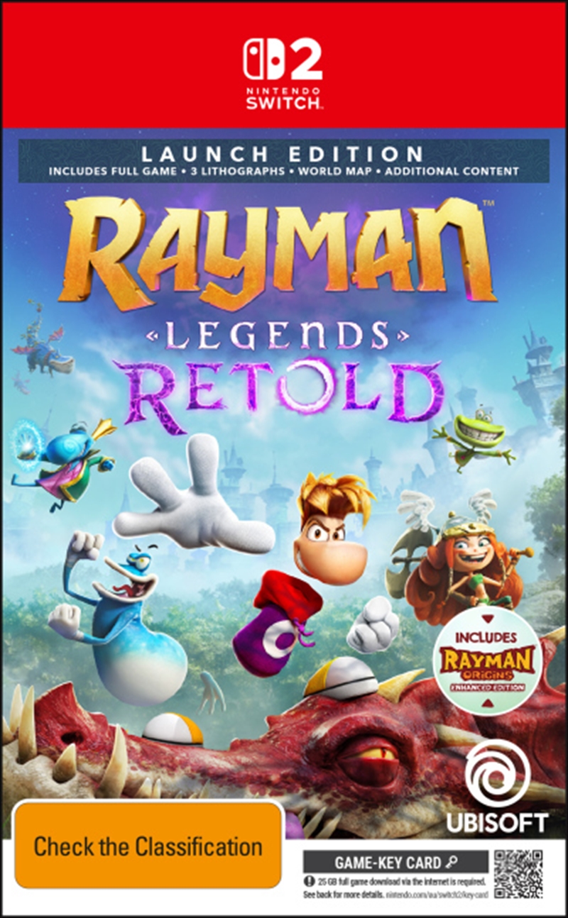 Rayman Legends Retold Launch E/Product Detail/Action & Adventure