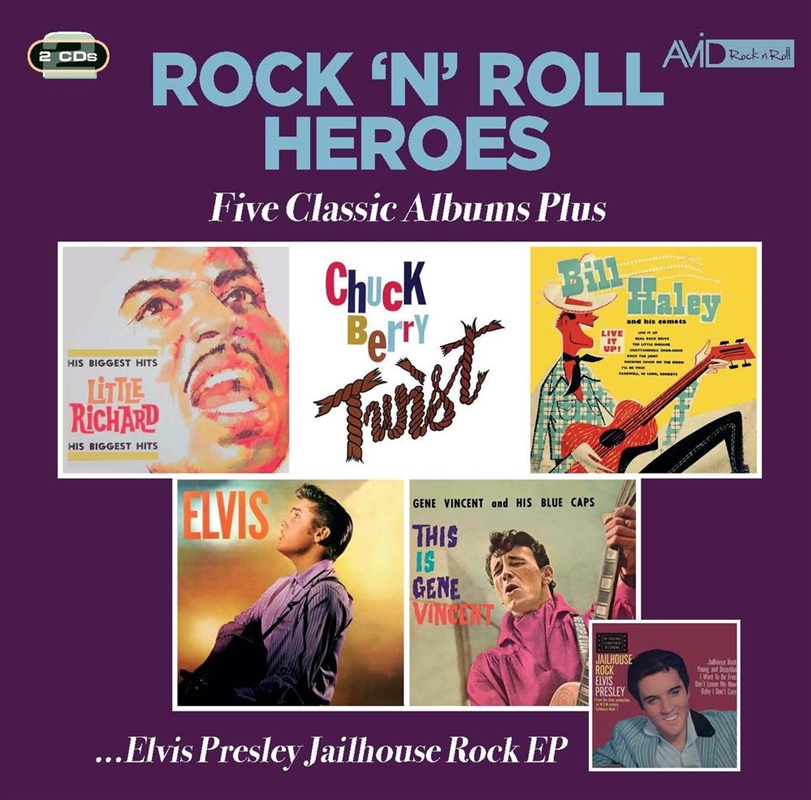 Rock N Roll Heroes - Five Classic Albums Plus/Product Detail/Rock/Pop
