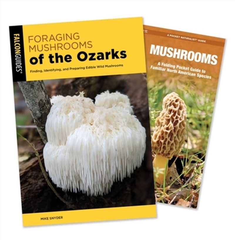Foraging Mushrooms of the Ozarks Guidebook and Folding Pocket Guide Bundle/Product Detail/Animals & Nature