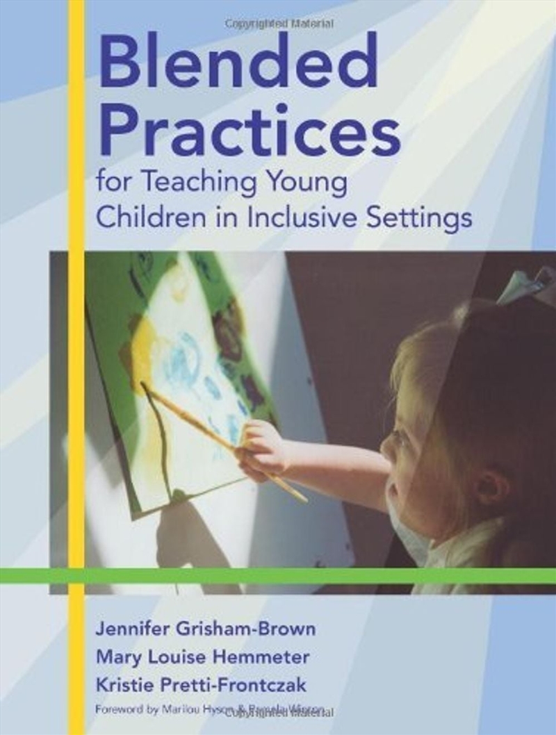 Blended Practices for Teaching Young Children in Inclusive Settings/Product Detail/Teaching