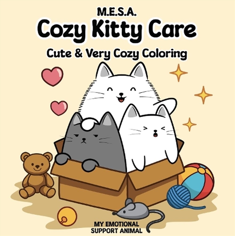 Cozy Kitty Care: Cute & Very Cozy Coloring/Product Detail/Adults Colouring