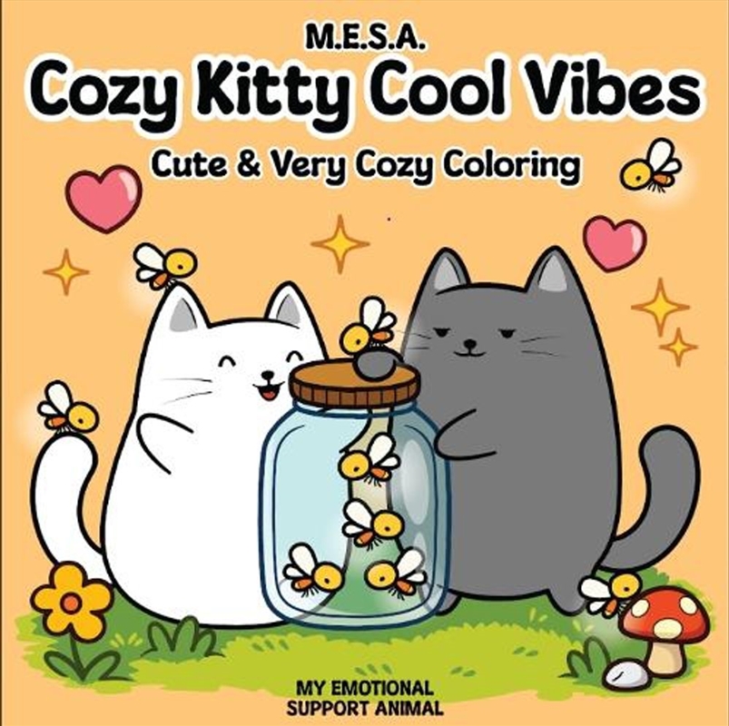 Cozy Kitty Cool Vibes: Cute & Very Cozy Colouring/Product Detail/Adults Colouring