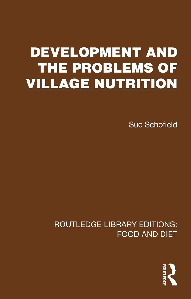 Development and the Problems of Village Nutrition/Product Detail/Politics & Government