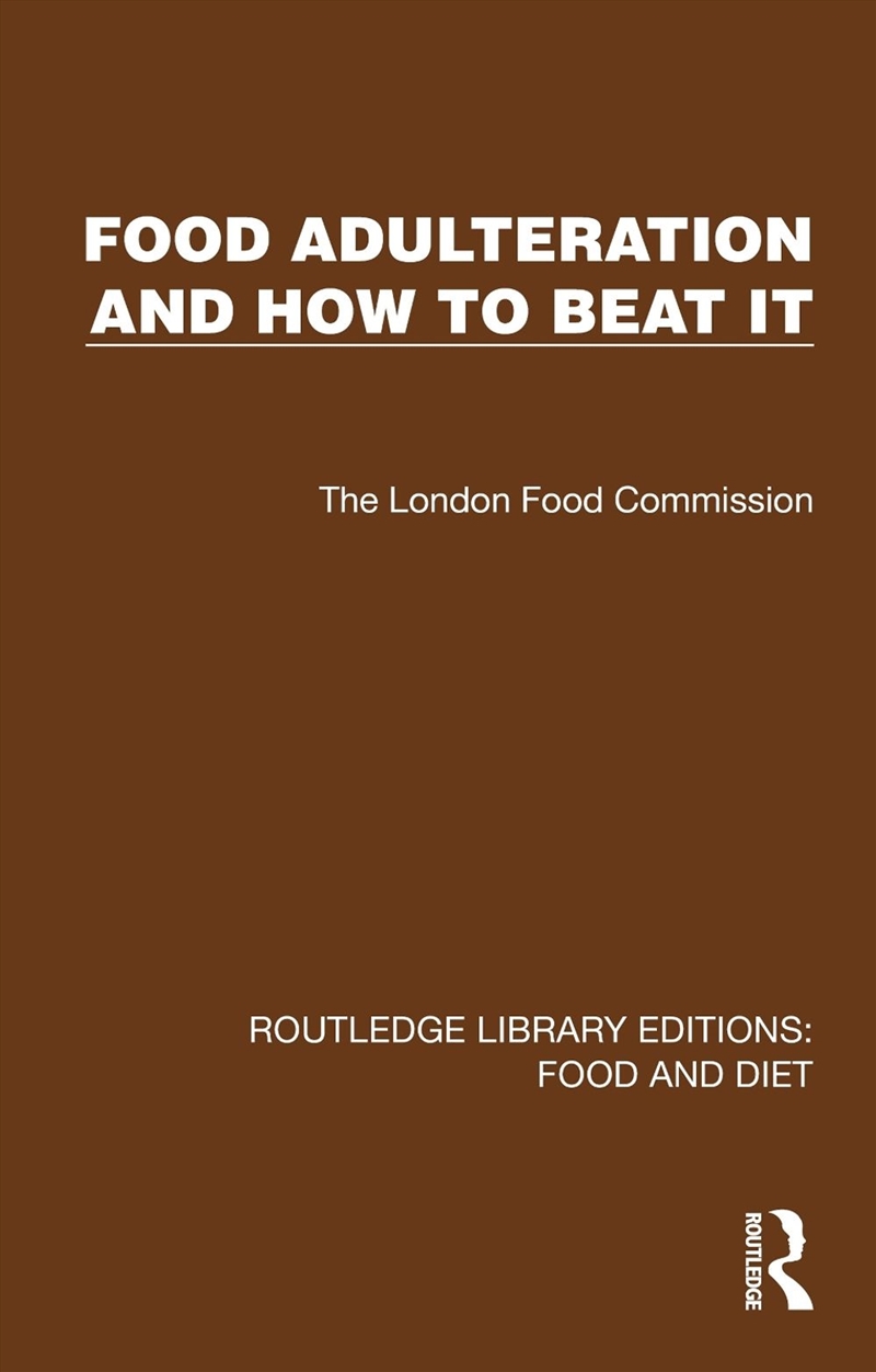 Food Adulteration and How to Beat It/Product Detail/Society & Culture