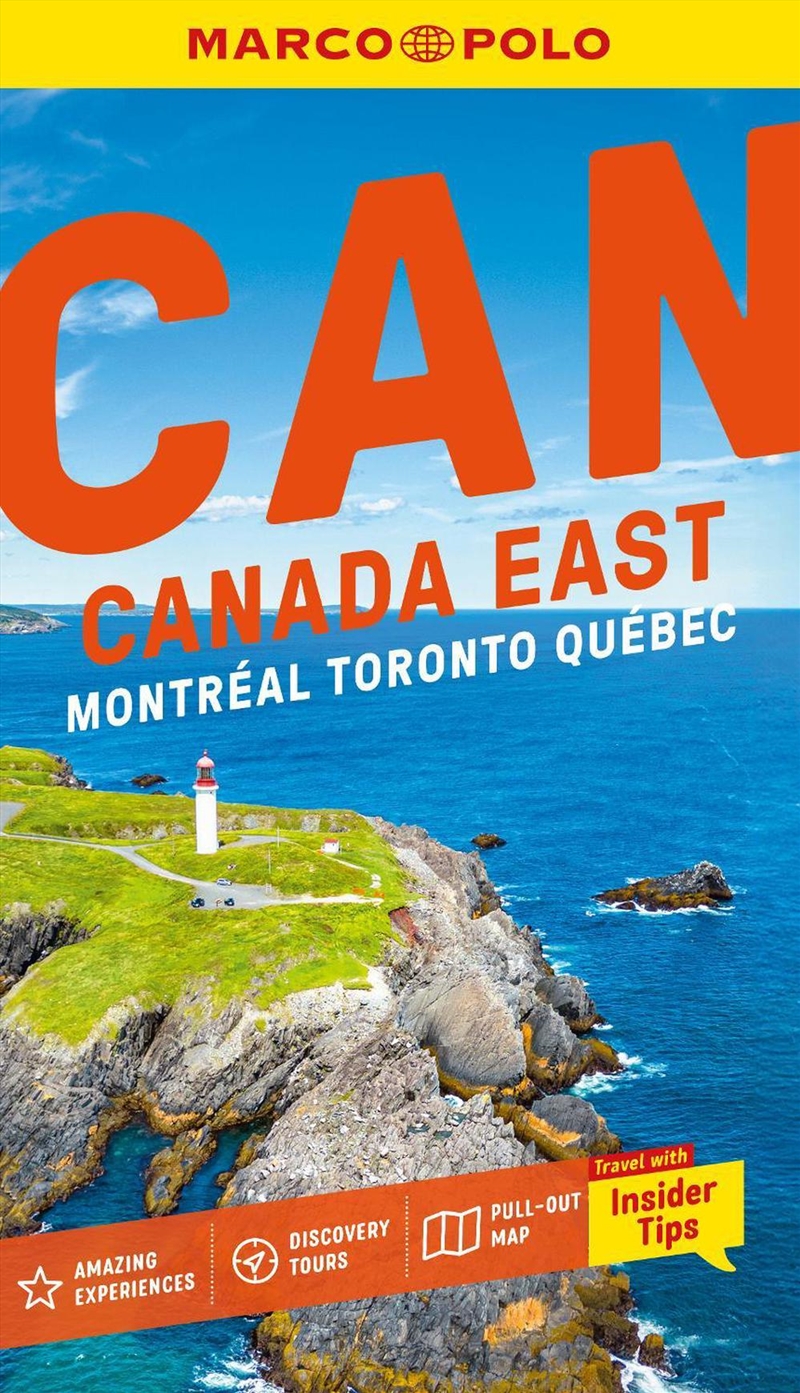 Marco Polo Canada East Pocket Travel Guide  Pull-out Map  Local Knowledge  Covers: Montreal, Toro/Product Detail/Travel & Holidays