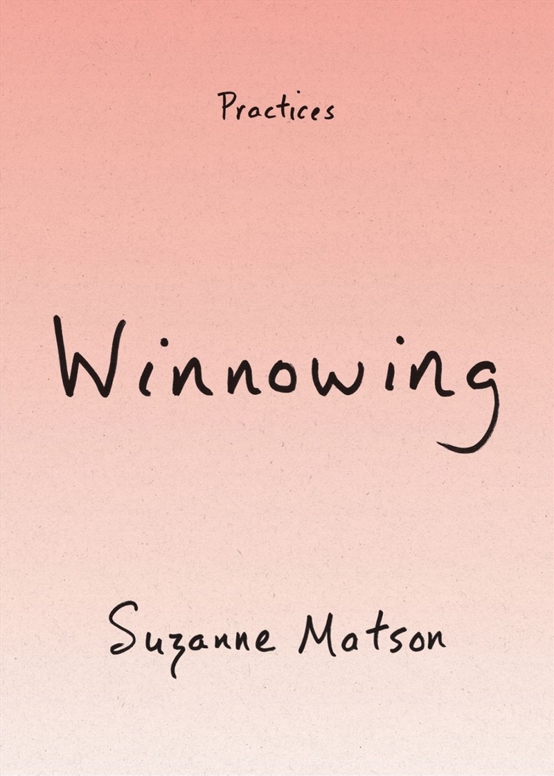 Winnowing/Product Detail/Literature & Poetry