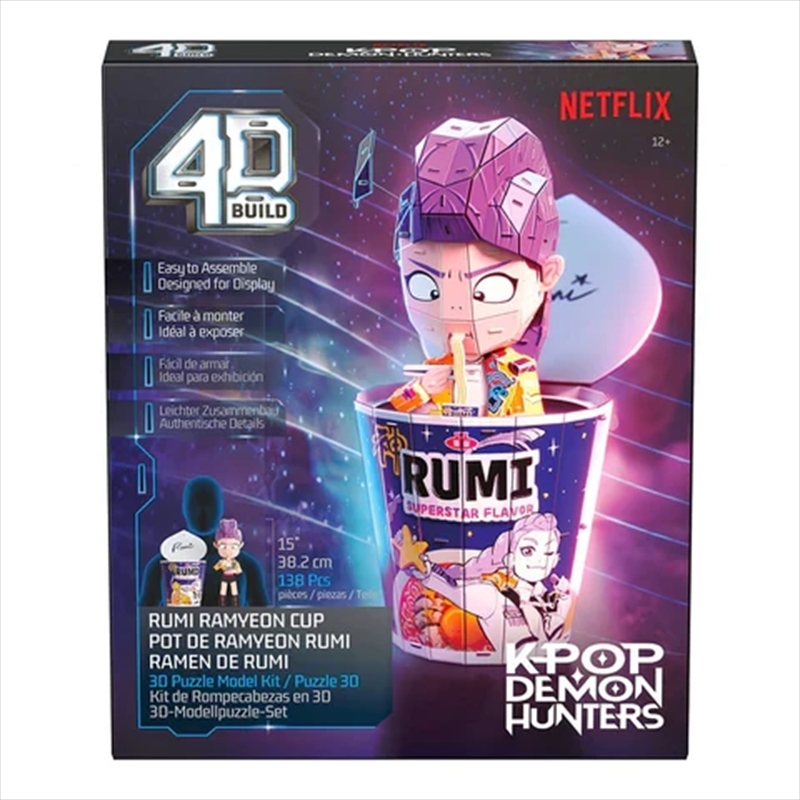4D Build - KPop Demon Hunters Rumi Ramen Cup/Product Detail/Jigsaw Puzzles