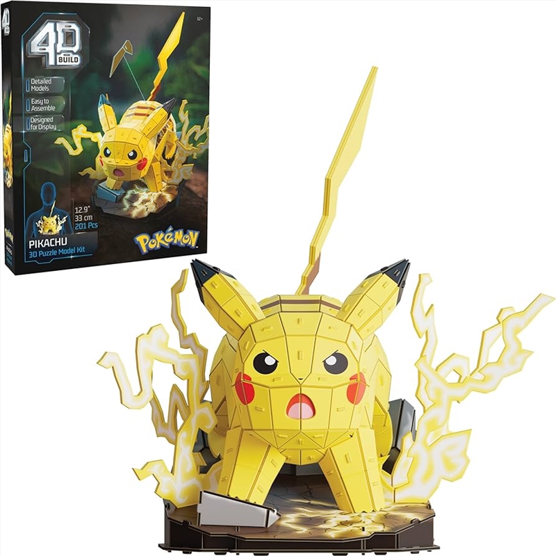 4D Build Pokemon - Pikachu/Product Detail/Jigsaw Puzzles