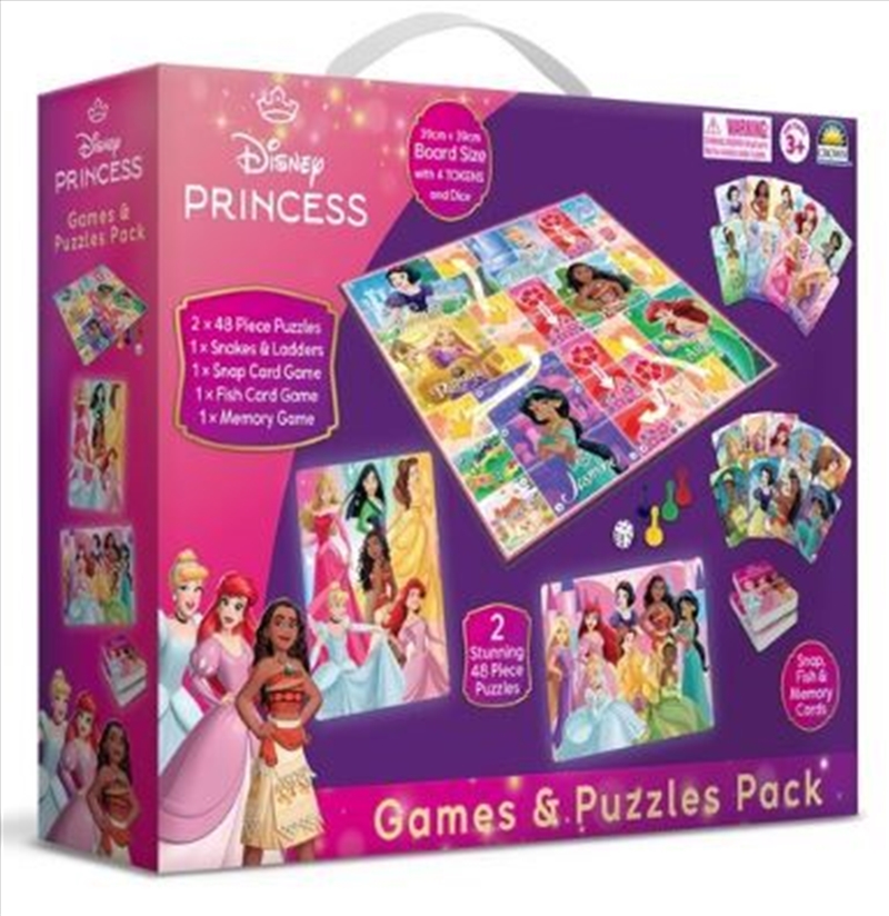 Disney Princess Game & Puzzle Pack/Product Detail/Board Games