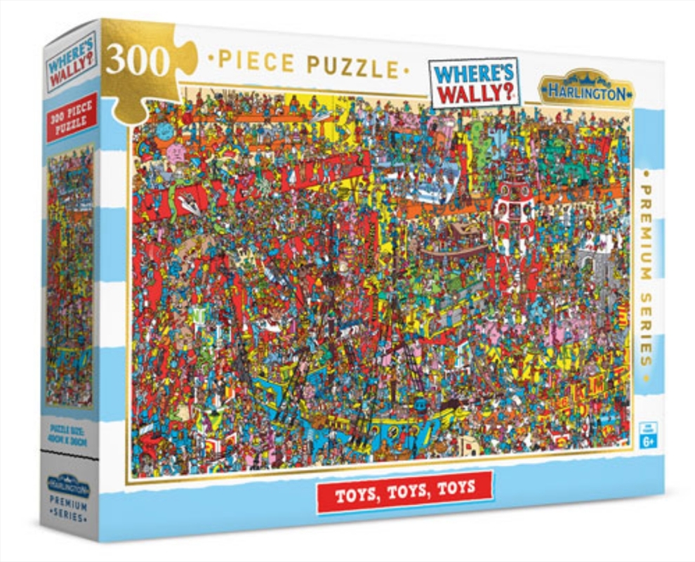 Harlington Premium 300pce Where's Wally Puzzle/Product Detail/Jigsaw Puzzles