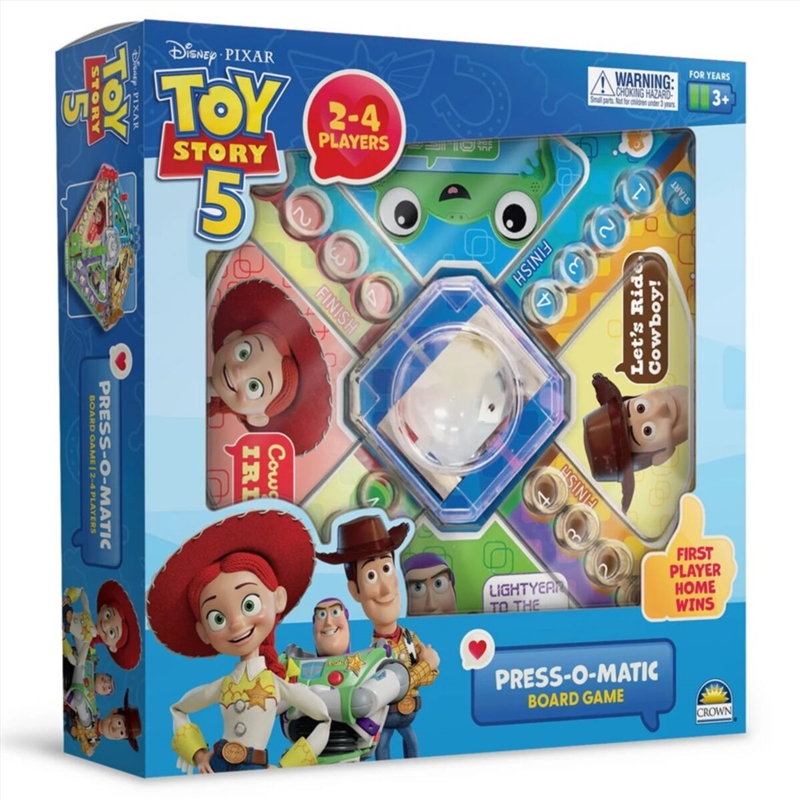 Toy Story 5 PressOmatic Game/Product Detail/Board Games