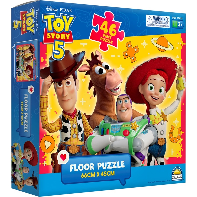 Toy Story 5  Floor Puzzle 46pce/Product Detail/Jigsaw Puzzles