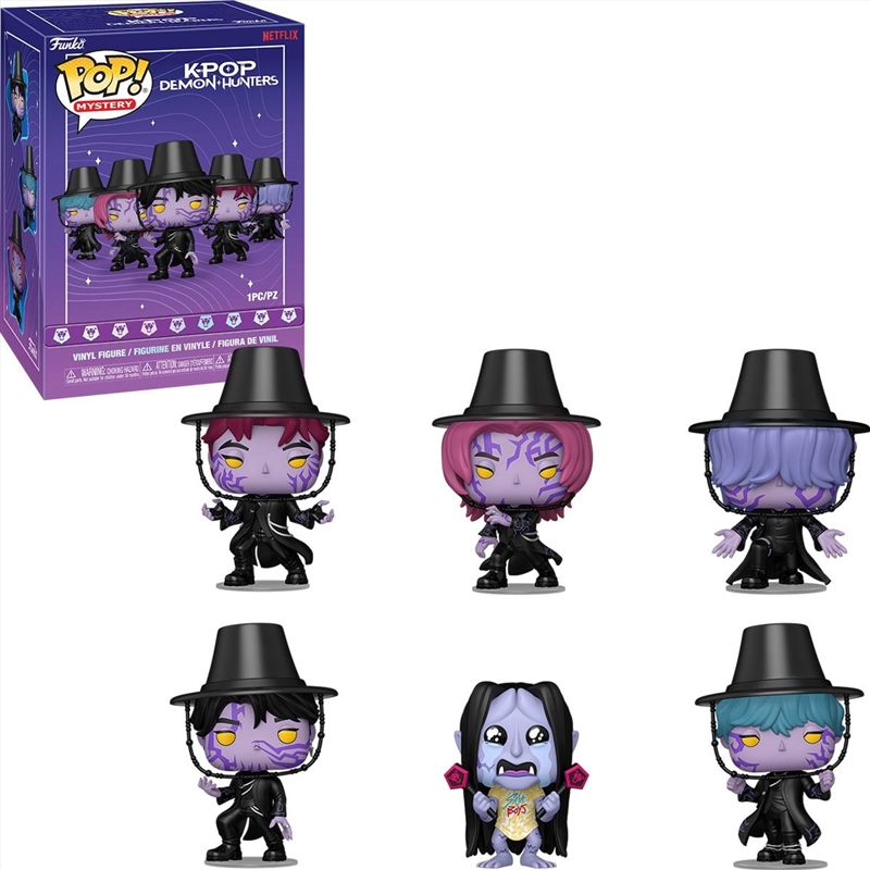 KPop Demon Hunters - Mystery Pop! Vinyl Blind Box (Sent At Random)/Product Detail/Movies