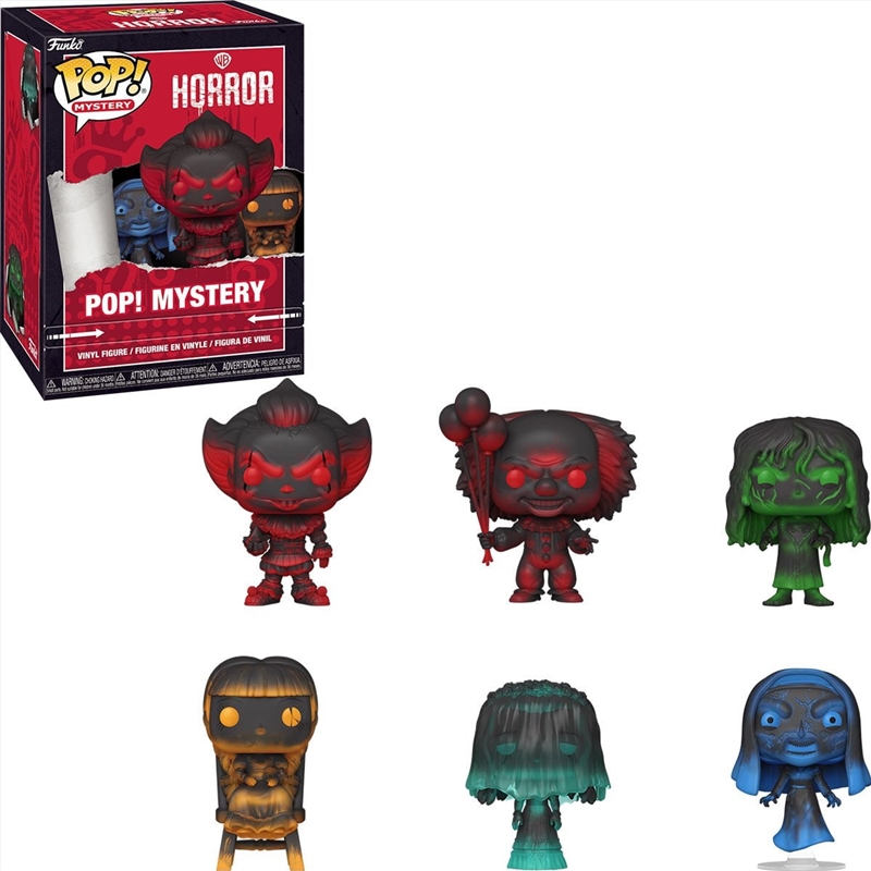 Warner Bros: Horror - Mystery Pop! Vinyl Blind Box (Sent At Random)/Product Detail/Movies