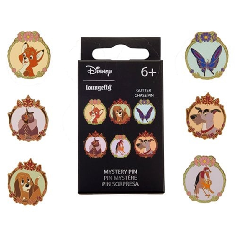 Loungefly Fox & the Hound - Mystery Box Pin (Sent At Random)/Product Detail/Buttons & Pins