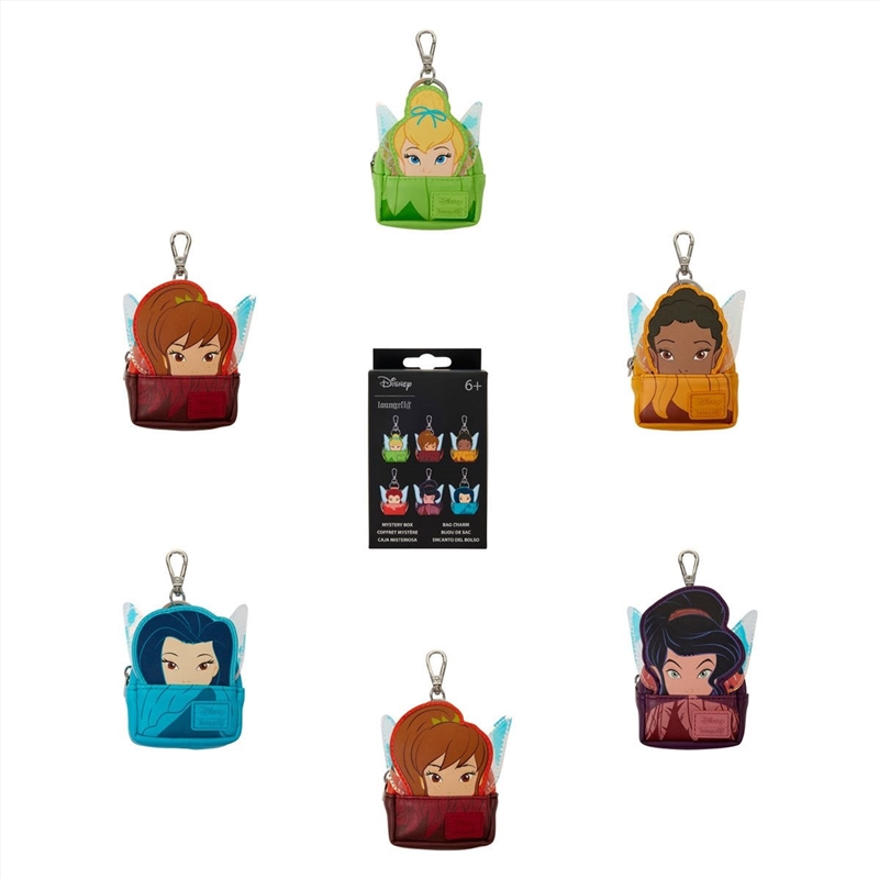 Loungefly Disney Fairies - Mystery Mini Backpack Keychain Charm (Sent At Random)/Product Detail/Keyrings