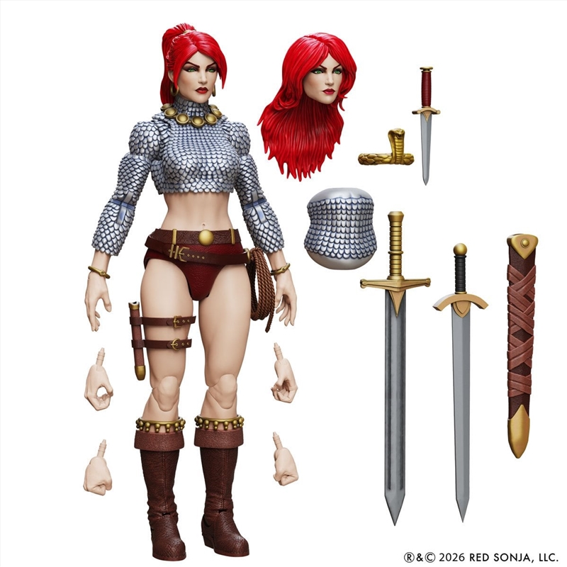 Red Sonja - Immortal Red Sonja 1:12 Epic H.A.C.K.S. Figure/Product Detail/Figurines