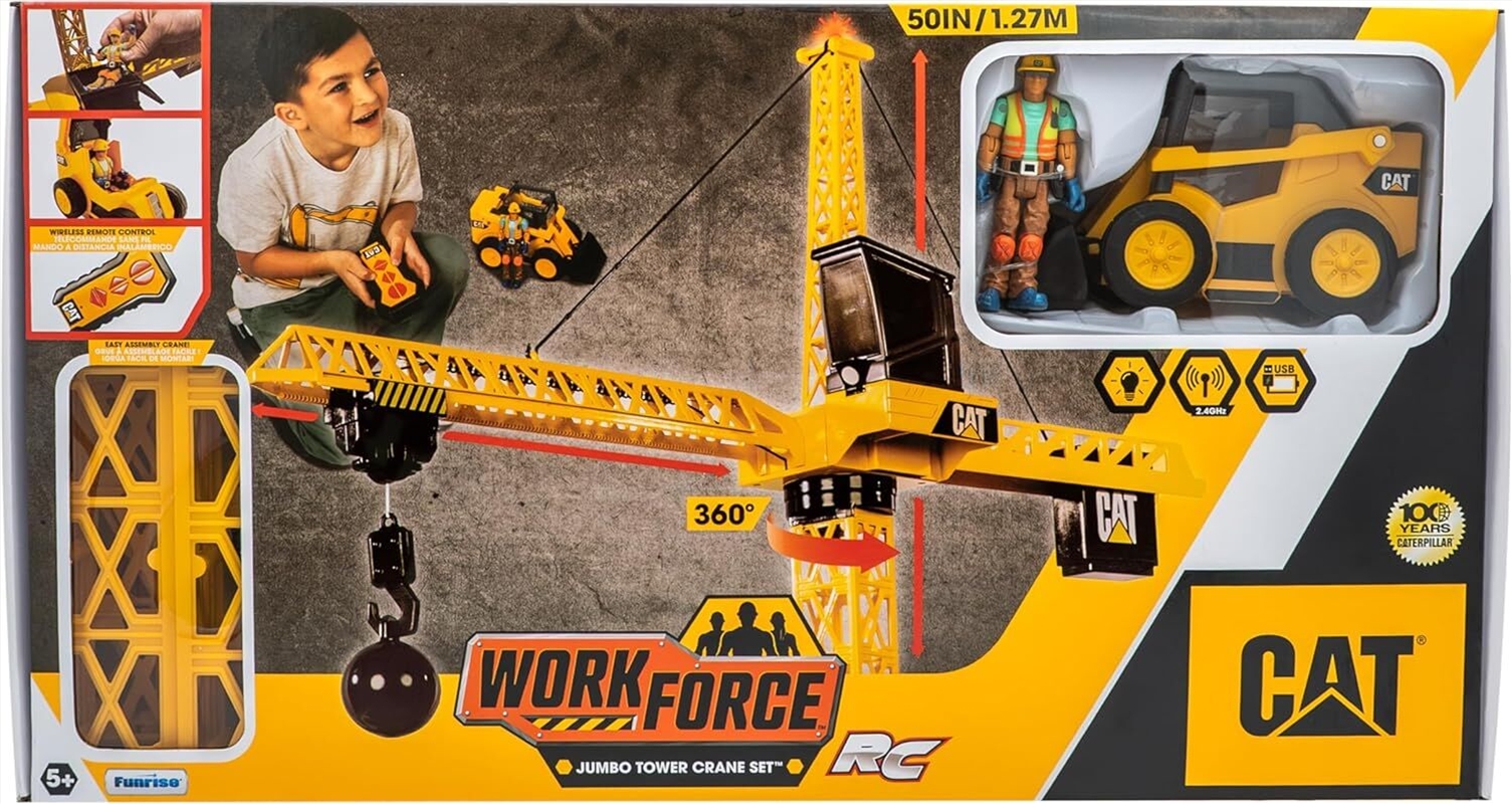CAT Workforce Power Crane Radio Control/Product Detail/Toys