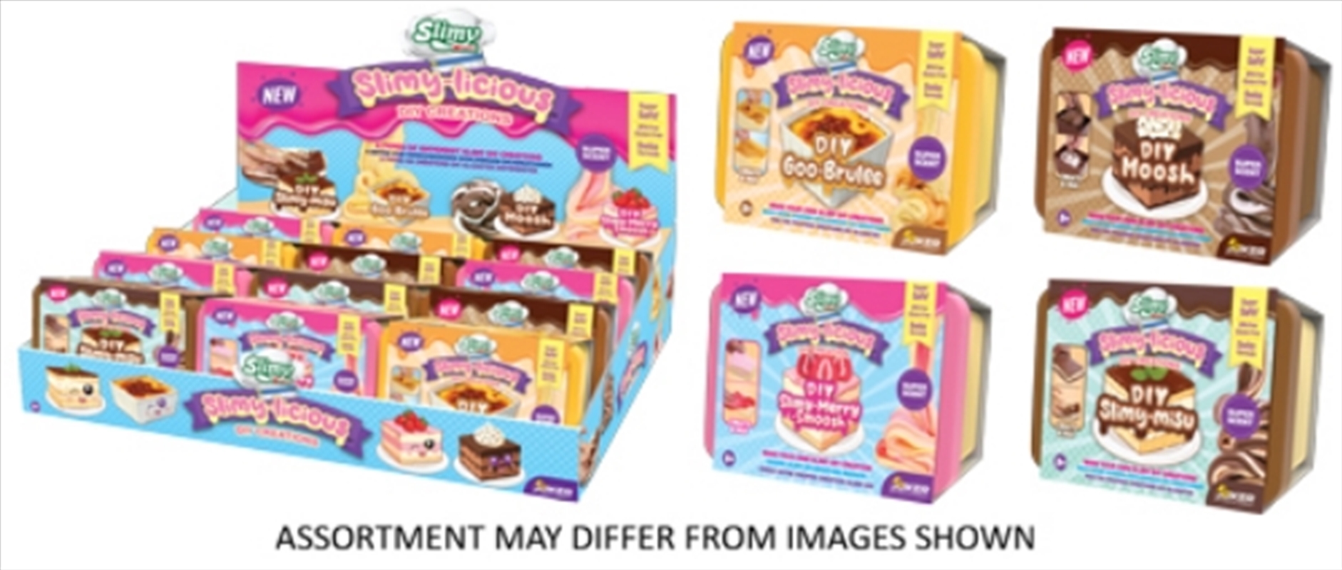 SLIMY-Licious DIY Creations assorted  (Sent At Random)/Product Detail/Toys