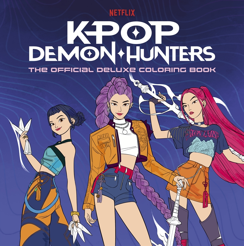 KPop Demon Hunters: Official Colouring Book/Product Detail/Crafts & Handiwork