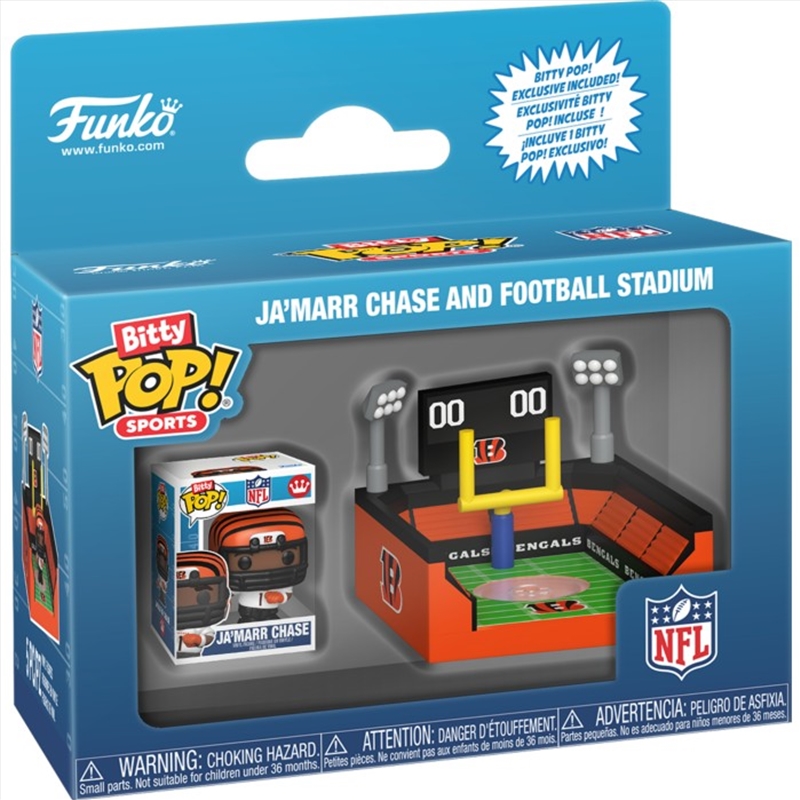 NFL: Bengals - Ja'Marr Chase Bitty Pop! Arena/Product Detail/Funko Collections