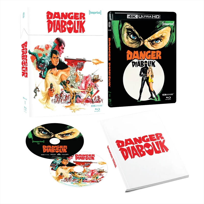 Danger Diabolik - Limited Edition  Blu-ray + UHD - Imprint Collection #12 Hardbox/Product Detail/Action