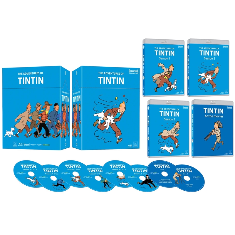 Adventures Of Tintin - Limited Edition  Complete Collection - Imprint Television #36 - Hardbox, The/Product Detail/Animated