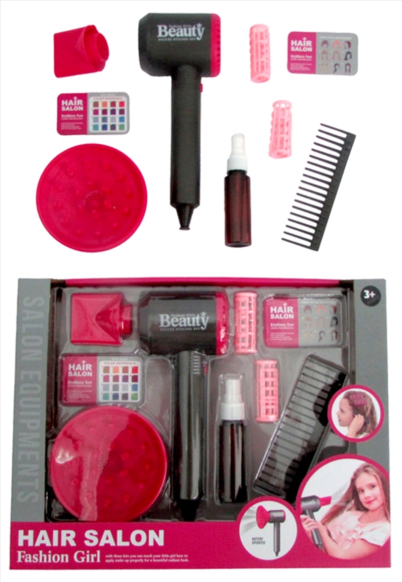 Hair Salon Fashion Set with Hair Dryer Electric/Product Detail/Toys