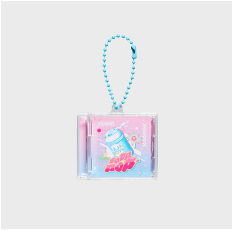 Kpop Demon Hunters - Official Md Saja Boys Soda Pop Mini CD Keyring/Product Detail/KPOP Merch