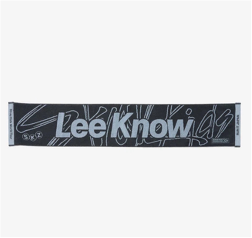 Stray Kids - Run It Japan World Tour Official Md Muffler Towel - Lee Know/Product Detail/KPOP Merch