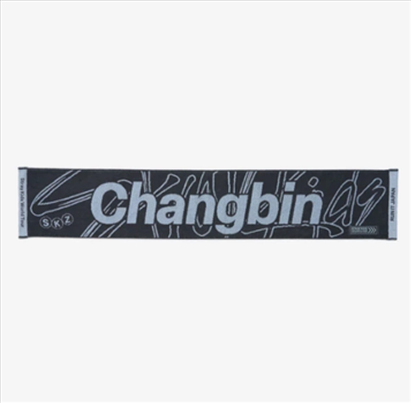 Stray Kids - Run It Japan World Tour Official Md Muffler Towel - Changbin/Product Detail/KPOP Merch