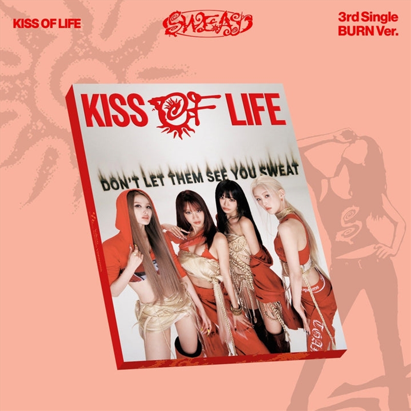 Kiss Of Life - Sweat 3rd Single Album Standard Burn Ver/Product Detail/World