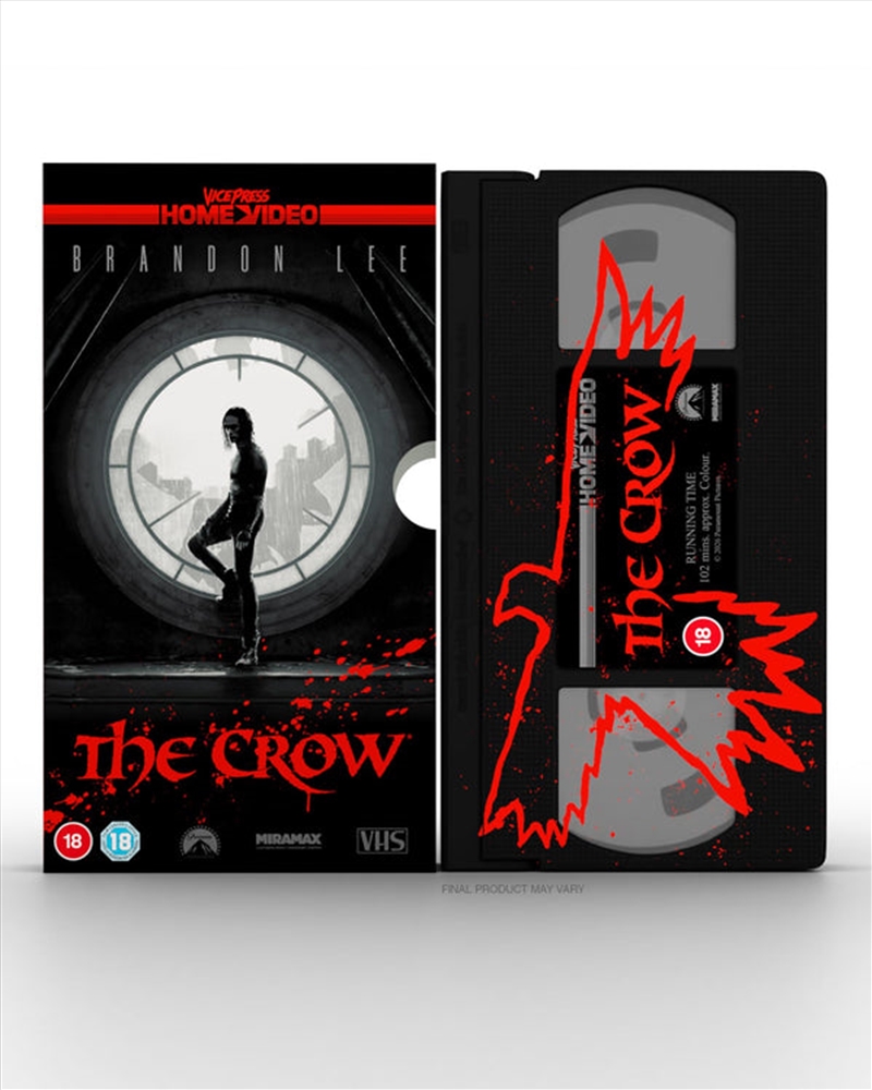 The Crow - Limited Edition VHS/Product Detail/Horror