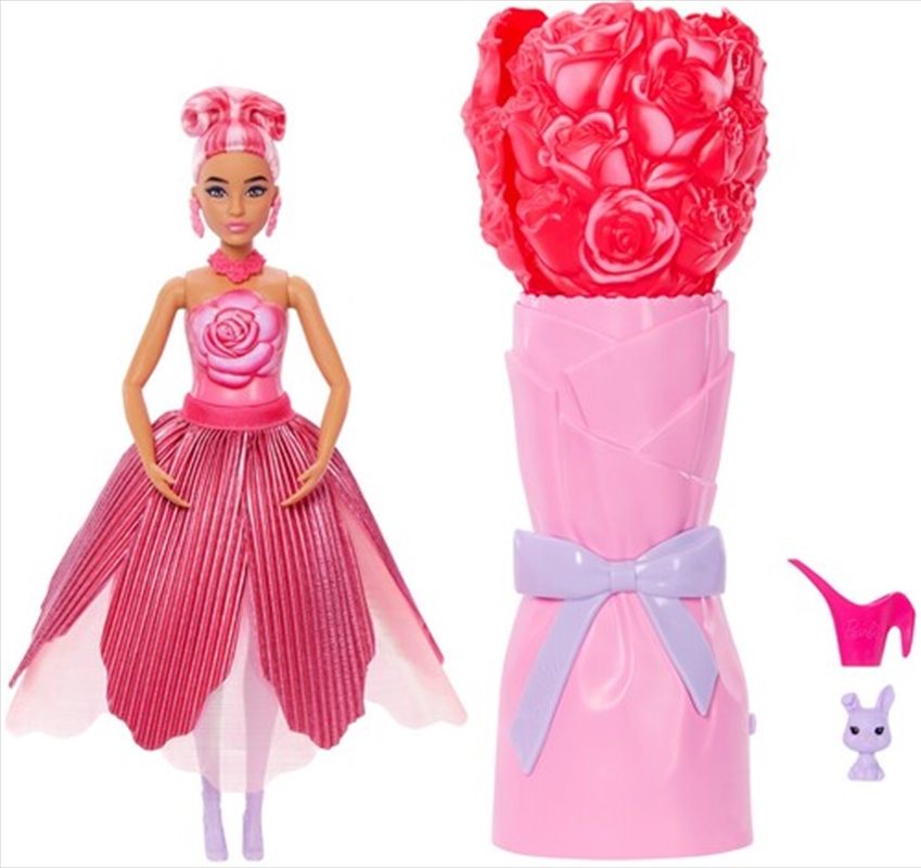 Barbie Petal Pop Doll & Bunny, Red/Product Detail/Toys